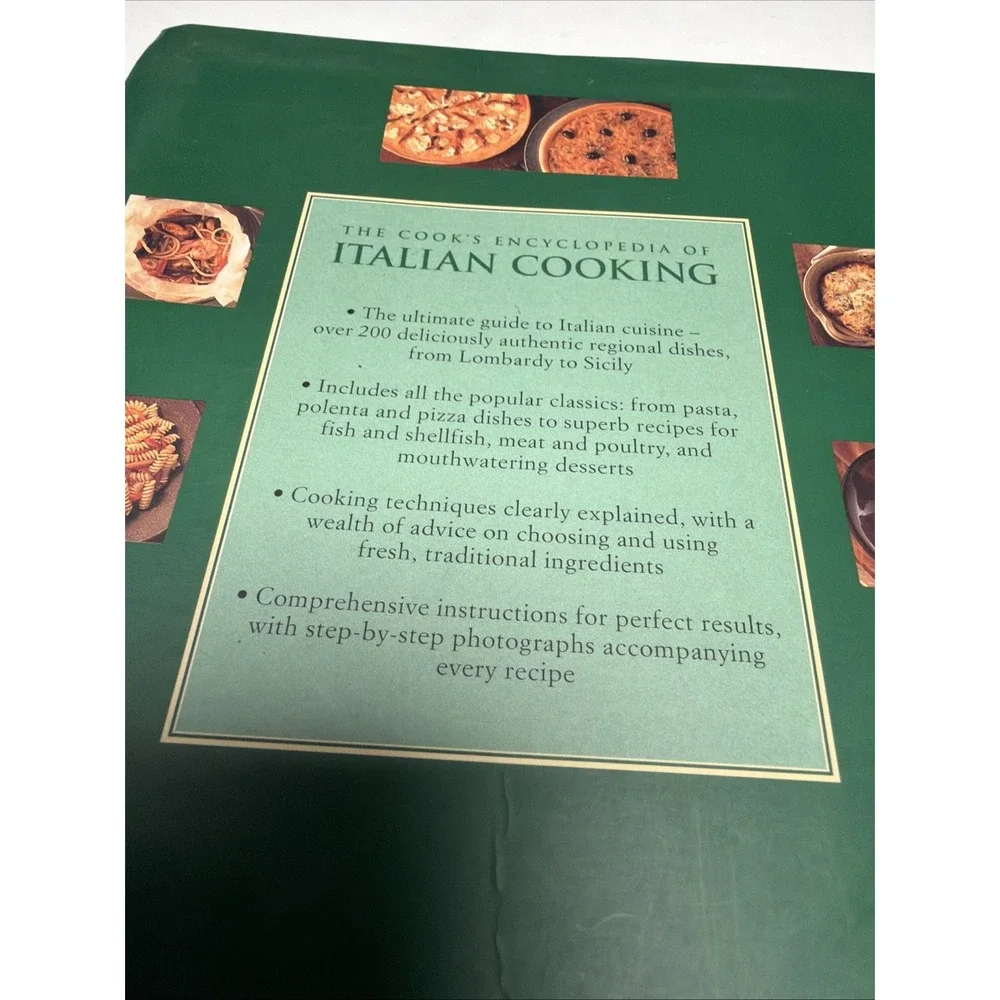 Italian Cookbook Lot of 4 - Quick Pasta Recipes, Italian Made Simple + 2 More